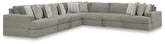 J&M Furniture - Ashley Furniture - Avaliyah 7-Piece Sectional - RAF 7-Piece Sectional - 58103S8